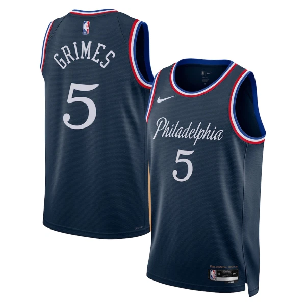 Camiseta Philadelphia 76ers Quentin Grimes City Edition 2025-26 Swingman para Hombre
