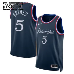 Camiseta Philadelphia 76ers Quentin Grimes City Edition 2025-26 Swingman para Niño