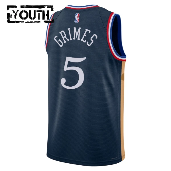 Camiseta Philadelphia 76ers Quentin Grimes City Edition 2025-26 Swingman para Niño