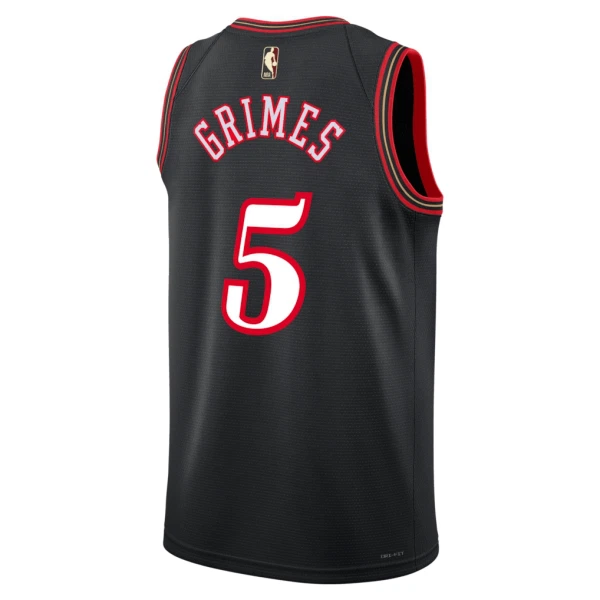 Camiseta Philadelphia 76ers Quentin Grimes Classic Edition 2025-26 Negro Swingman para Hombre