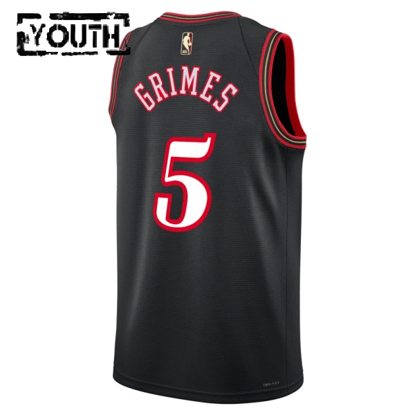 Camiseta Philadelphia 76ers Quentin Grimes Classic Edition 2025-26 Negro Swingman para Niño