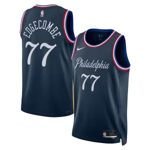 Camiseta Philadelphia 76ers VJ Edgecombe City Edition 2025-26 Swingman para Hombre
