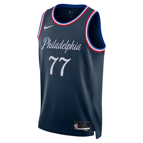 Camiseta Philadelphia 76ers VJ Edgecombe City Edition 2025-26 Swingman para Hombre
