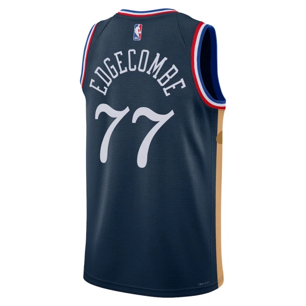 Camiseta Philadelphia 76ers VJ Edgecombe City Edition 2025-26 Swingman para Hombre