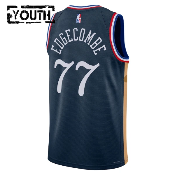 Camiseta Philadelphia 76ers VJ Edgecombe City Edition 2025-26 Swingman para Niño