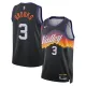 Camiseta Phoenix Suns Dillon Brooks City Edition 2025-26 Negro Swingman para Hombre