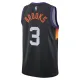 Camiseta Phoenix Suns Dillon Brooks City Edition 2025-26 Negro Swingman para Hombre