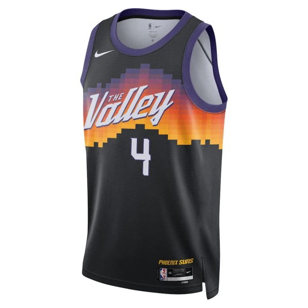 Camiseta Phoenix Suns Jalen Green City Edition 2025-26 Negro Swingman para Hombre