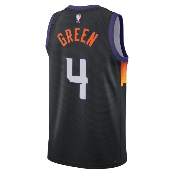 Camiseta Phoenix Suns Jalen Green City Edition 2025-26 Negro Swingman para Hombre