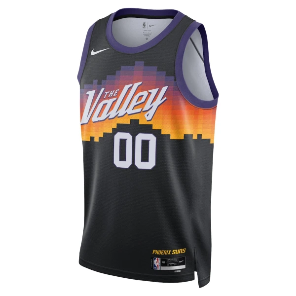Camiseta Phoenix Suns Personalizada City Edition 2025-26 Negro Swingman para Hombre