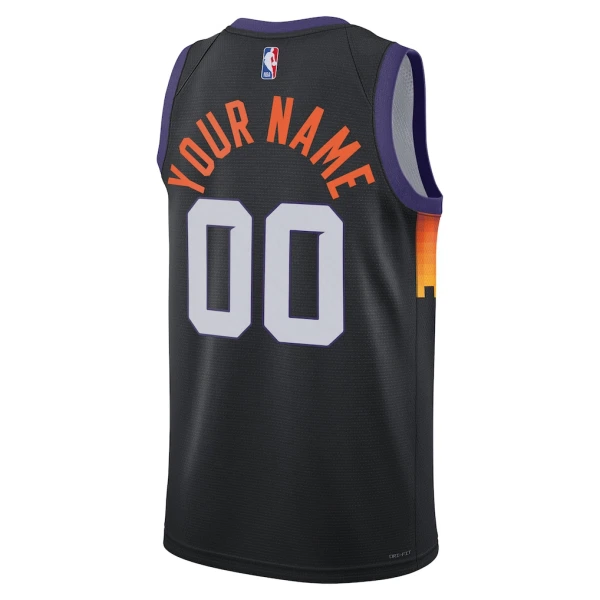 Camiseta Phoenix Suns Personalizada City Edition 2025-26 Negro Swingman para Hombre