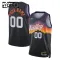 Camiseta Phoenix Suns Personalizada City Edition 2025-26 Negro Swingman para Niño