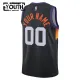 Camiseta Phoenix Suns Personalizada City Edition 2025-26 Negro Swingman para Niño