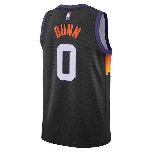 Camiseta Phoenix Suns Ryan Dunn City Edition 2025-26 Negro Swingman para Hombre