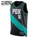 Camiseta Portland Trail Blazers Yang Hansen City Edition 2025-26 Negro Swingman para Niño