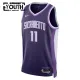 Camiseta Sacramento Kings Domantas Sabonis City Edition 2025-26 Púrpura Swingman para Niño