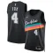 Camiseta San Antonio Spurs De Aaron Fox City Edition 2025-26 Negro Swingman para Hombre