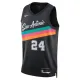 Camiseta San Antonio Spurs Devin Vassell City Edition 2025-26 Negro Swingman para Hombre