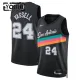 Camiseta San Antonio Spurs Devin Vassell City Edition 2025-26 Negro Swingman para Niño