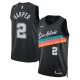 Camiseta San Antonio Spurs Dylan Harper City Edition 2025-26 Negro Swingman para Hombre