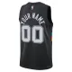 Camiseta San Antonio Spurs Personalizada City Edition 2025-26 Negro Swingman para Hombre