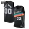 Camiseta San Antonio Spurs Personalizada City Edition 2025-26 Negro Swingman para Niño