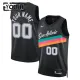 Camiseta San Antonio Spurs Personalizada City Edition 2025-26 Negro Swingman para Niño Camiseta San Antonio Spurs Personalizada City Edition 2025-26 Negro Swingman para Niño