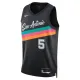 Camiseta San Antonio Spurs Stephon Castle City Edition 2025-26 Negro Swingman para Hombre