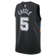 Camiseta San Antonio Spurs Stephon Castle City Edition 2025-26 Negro Swingman para Hombre