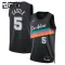 Camiseta San Antonio Spurs Stephon Castle City Edition 2025-26 Negro Swingman para Niño