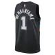 Camiseta San Antonio Spurs Victor Wembanyama City Edition 2025-26 Negro Swingman para Hombre