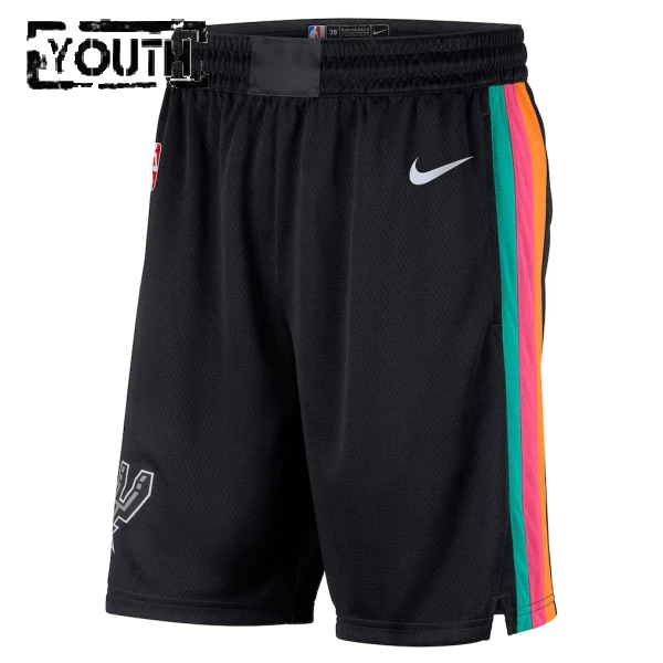 Pantalones San Antonio Spurs City Edition 2025-26 Swingman para Niño