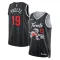Camiseta Toronto Raptors Jakob Poeltl City Edition 2025-26 Negro Swingman para Hombre