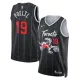 Camiseta Toronto Raptors Jakob Poeltl City Edition 2025-26 Negro Swingman para Hombre