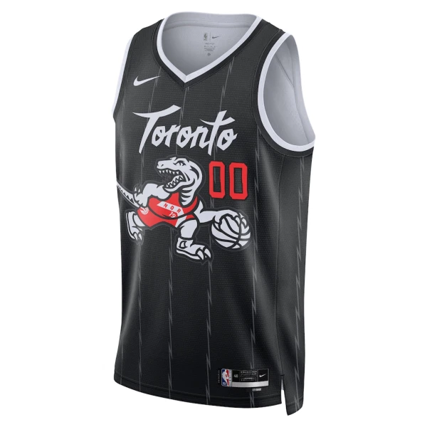 Camiseta Toronto Raptors Personalizada City Edition 2025-26 Negro Swingman para Hombre