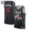 Camiseta Toronto Raptors Scottie Barnes City Edition 2025-26 Negro Swingman para Niño