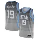 Camiseta Utah Jazz Ace Bailey City Edition 2025-26 Gris Swingman para Hombre
