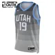 Camiseta Utah Jazz Ace Bailey City Edition 2025-26 Gris Swingman para Niño