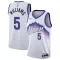 Camiseta Utah Jazz Cody Williams Association Edition 2025-26 Blanco Swingman para Hombre