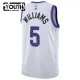 Camiseta Utah Jazz Cody Williams Association Edition 2025-26 Blanco Swingman para Niño