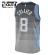 Camiseta Utah Jazz Isaiah Collier City Edition 2025-26 Gris Swingman para Niño