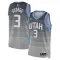 Camiseta Utah Jazz Keyonte George City Edition 2025-26 Gris Swingman para Hombre
