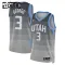 Camiseta Utah Jazz Keyonte George City Edition 2025-26 Gris Swingman para Niño