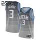 Camiseta Utah Jazz Keyonte George City Edition 2025-26 Gris Swingman para Niño