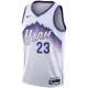 Camiseta Utah Jazz Lauri Markkanen Association Edition 2025-26 Blanco Swingman para Hombre