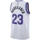 Camiseta Utah Jazz Lauri Markkanen Association Edition 2025-26 Blanco Swingman para Hombre