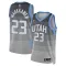Camiseta Utah Jazz Lauri Markkanen City Edition 2025-26 Gris Swingman para Hombre