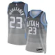 Camiseta Utah Jazz Lauri Markkanen City Edition 2025-26 Gris Swingman para Hombre