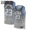 Camiseta Utah Jazz Lauri Markkanen City Edition 2025-26 Gris Swingman para Niño