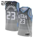 Camiseta Utah Jazz Lauri Markkanen City Edition 2025-26 Gris Swingman para Niño